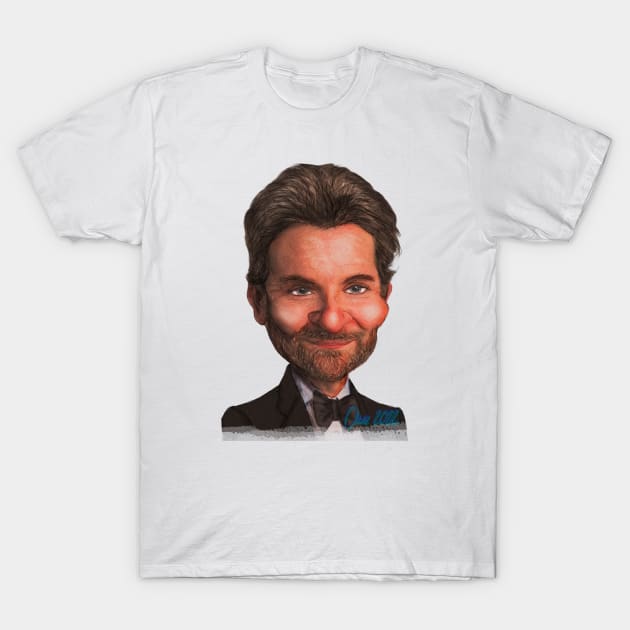 Bradley Cooper T-Shirt by Henry Drae